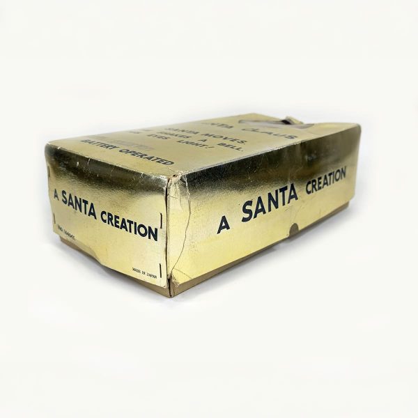 Yonezawa Bell Ringing Santa Claus with Original Box - Uncle Al's Toys