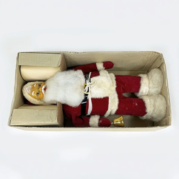 Yonezawa Bell Ringing Santa Claus with Original Box - Uncle Al's Toys