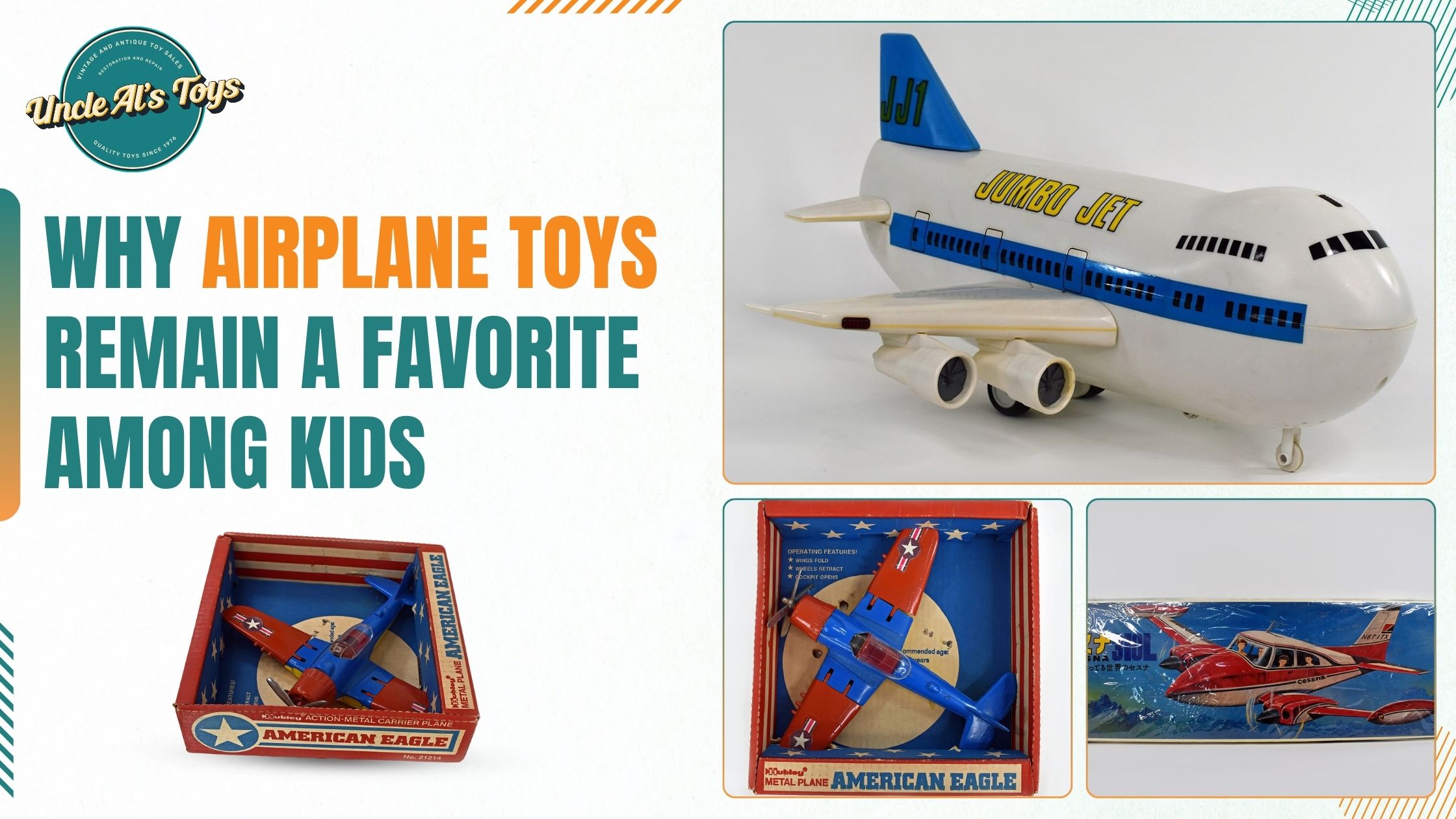 Why Airplane Toys Remain a Favorite Among Kids - Uncle Al's Toys